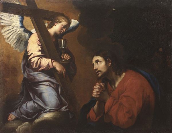 Ignoto caravaggesco del XVII secolo - Cristo nell'orto dei Getsemani