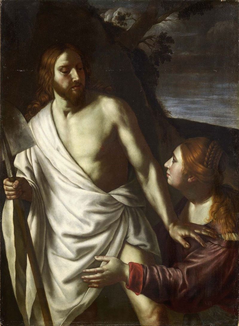 Scuola Senese del XVII Secolo - Noli Me Tangere