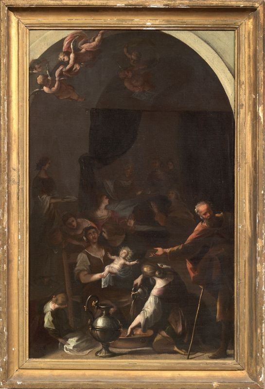 Luigi Miradori, Detto il Genovesino (attr. A) - Natività della Vergine
