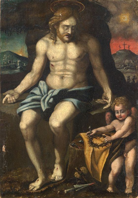 Scuola Fiorentina Fine XVI - Inizio XVII Secolo - Imago Pietatis
