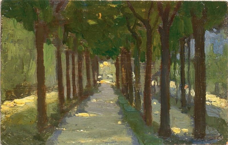 Pietro Fragiacomo - Viale Alberato