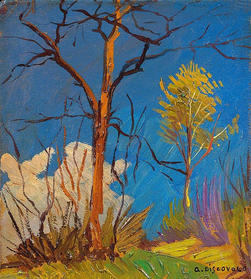 Antonio Discovolo - Paesaggio Ligure