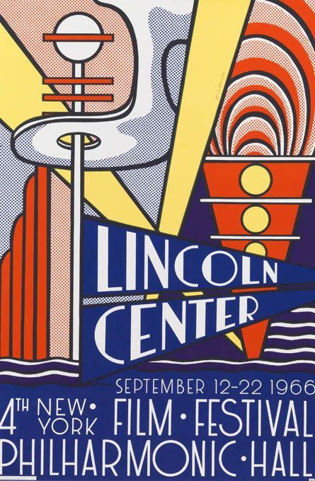 Roy Lichtenstein - Lincoln Center Poster