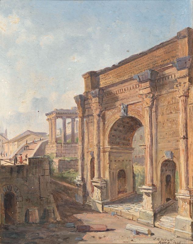 Jacob George Strutt - Arco di Tito