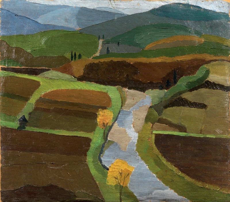 Giovanni Colacicchi - Paesaggio