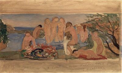 Studio per «jeunesse» o «allegoria Combesco»