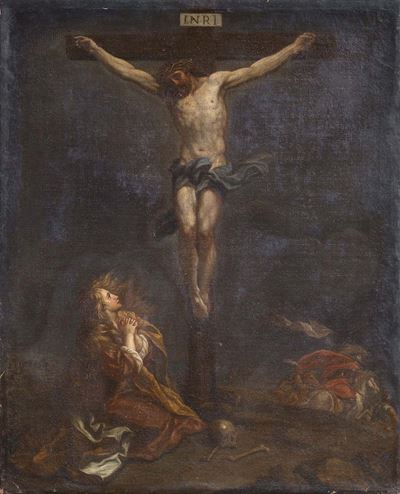 Crocifissione con la Maddalena