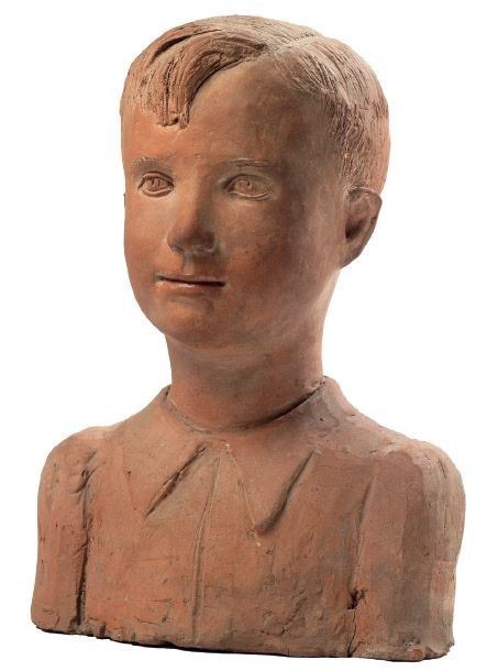 Ignoto del XX Secolo - Busto di Bambino