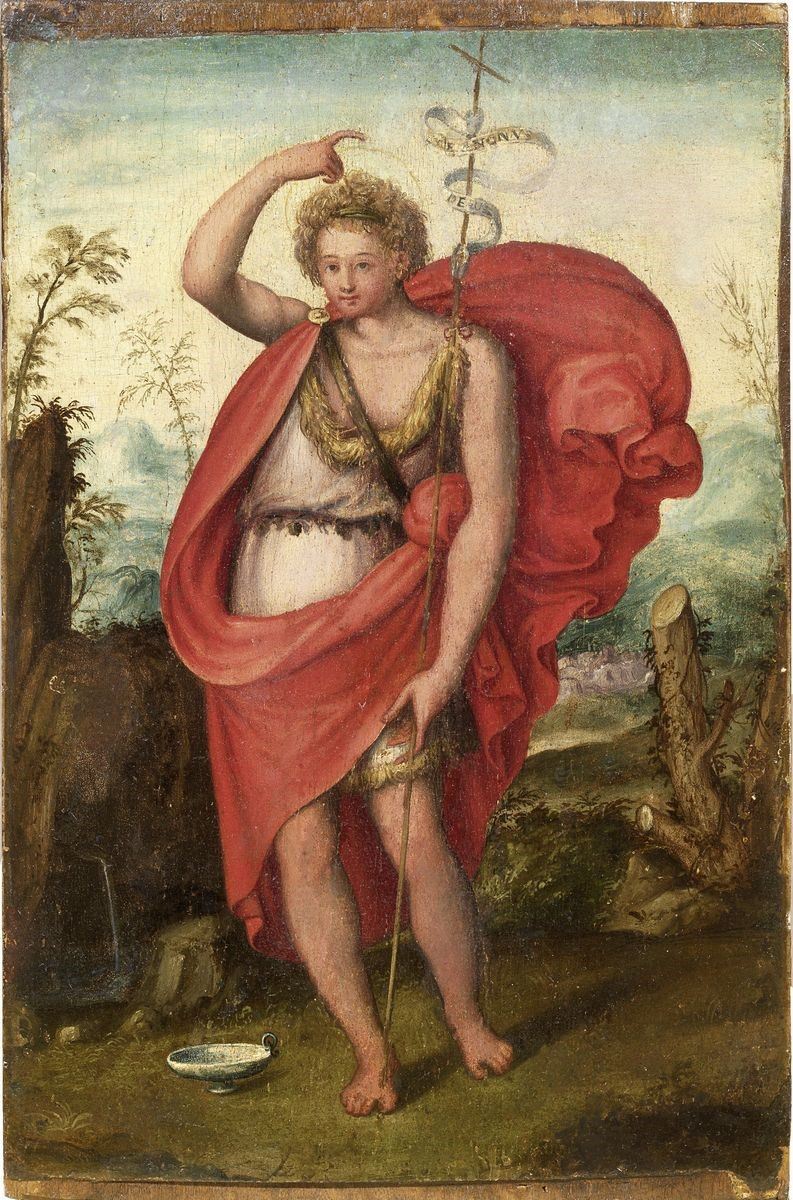 Arcangelo Salimbeni (attr. A) - San Giovanni Battista