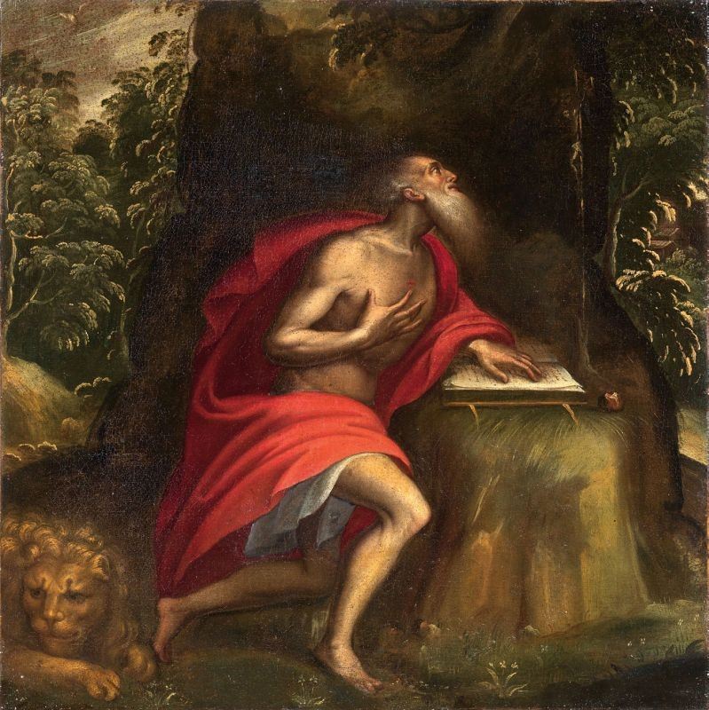 Scuola dei Campi della Fine del XVI Secolo - San Gerolamo Penitente