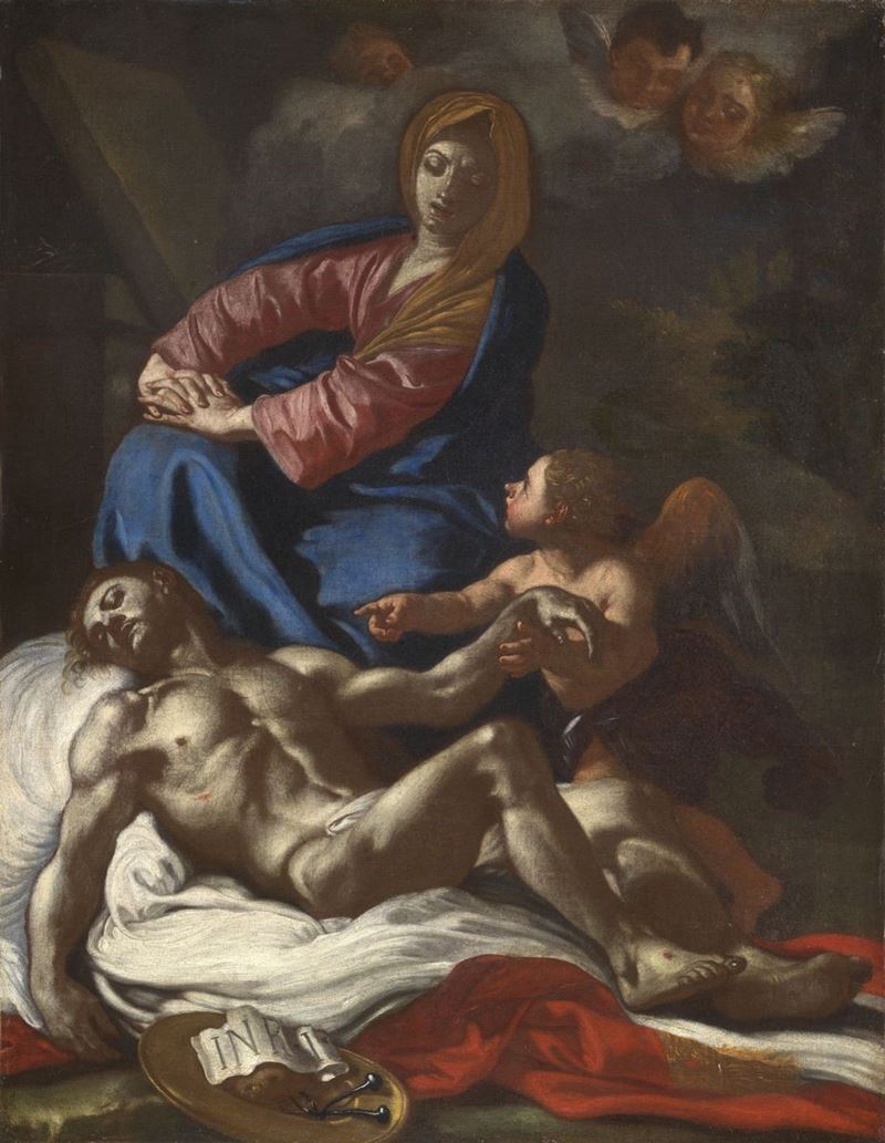 Francesco De Mura (attr. A) - Pietà