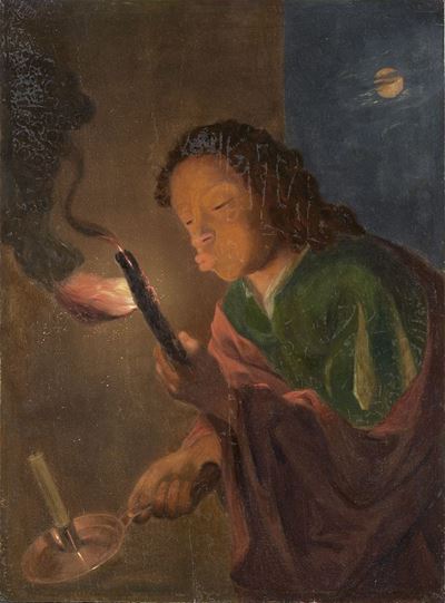 Giovane a Lume di Candela