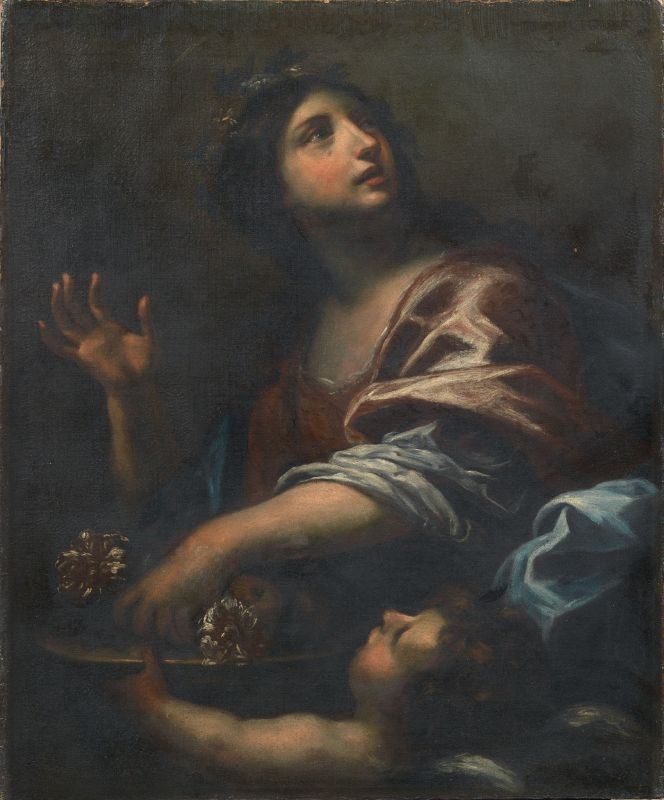 Francesco Botti - Santa Dorotea con Angelo