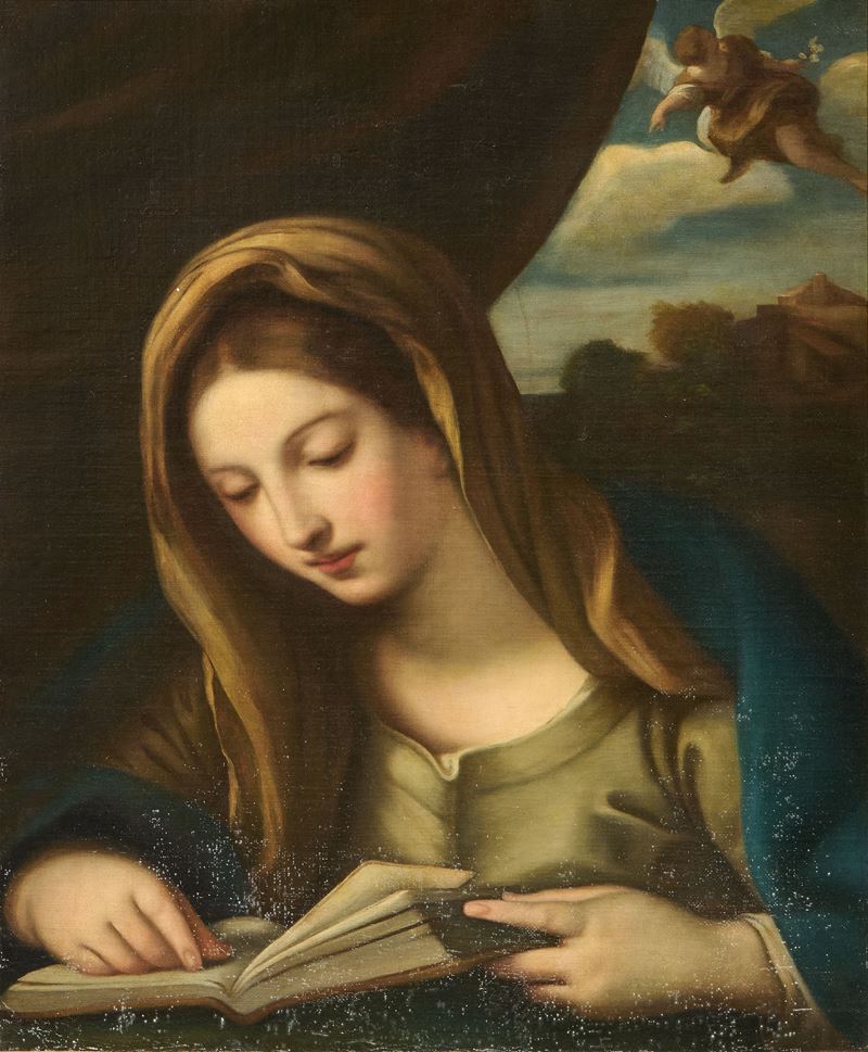 Scuola di Guido Reni della Fine del XVII Secolo - Madonna dello Studio