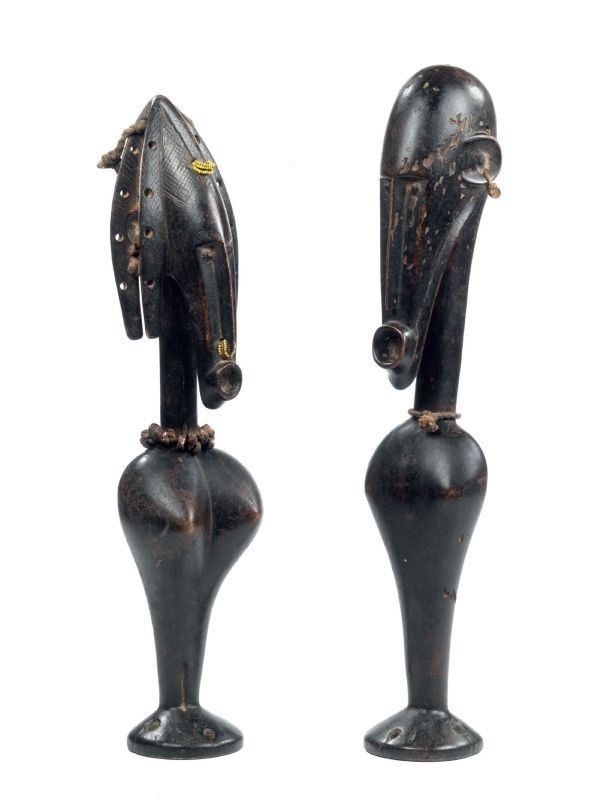 Coppia di Marionette Bamana/bozo