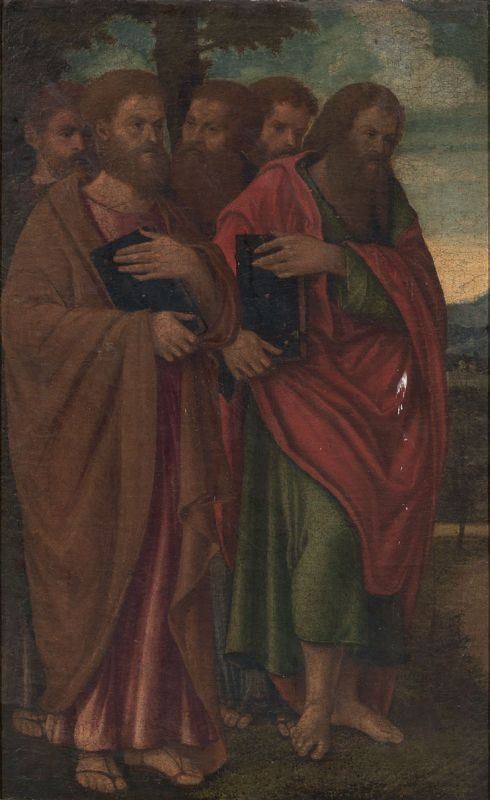 Scuola Bresciana Fine XVI Secolo - Apostoli