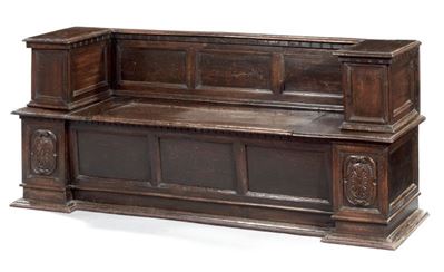 Cassapanca in Legno di Noce