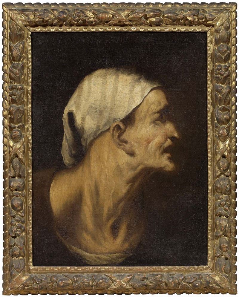 Scuola Veneta del XVII Secolo - Profilo di Popolana