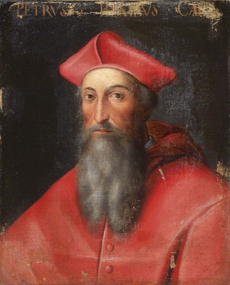 Scuola Toscana del XVI Secolo - Ritratto del Cardinal Pietro Bembo