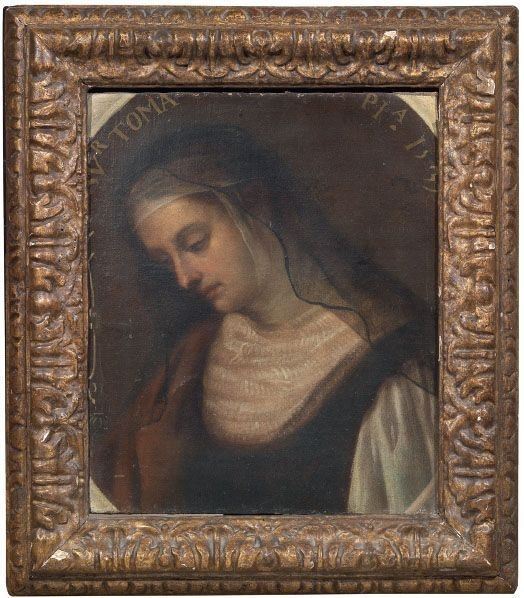Scuola Italiana del XVII Secolo - Santa Monaca