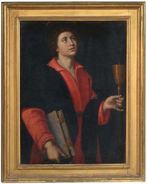 Scuola Italiana del XVII Secolo - San Giovanni Evangelista