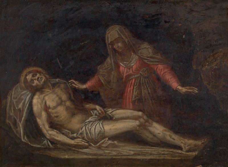 Scuola Neoclassica del XVIII Secolo - Pietà