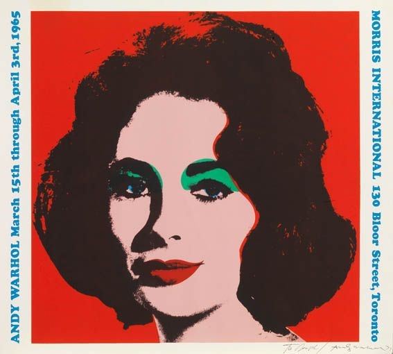 Andy Warhol - Liz Taylor