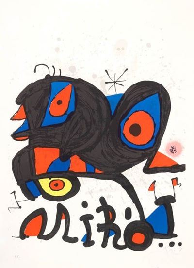 Manifesto per L'esposizione «miró»