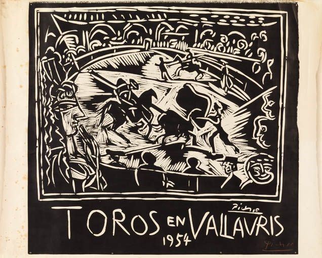 Pablo Picasso - Toros En Vallauris