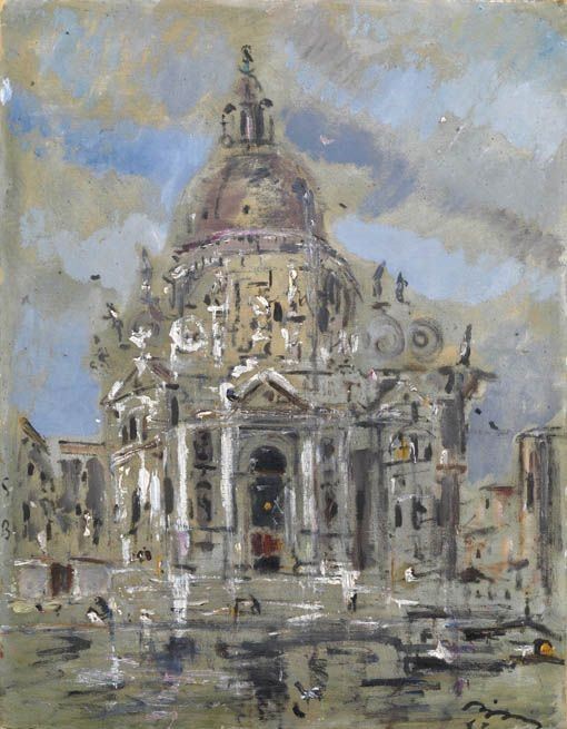 Filippo De Pisis - La Chiesa della Salute a Venezia