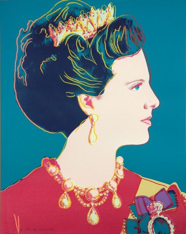 Andy Warhol - Queen Margrethe II of Denmark