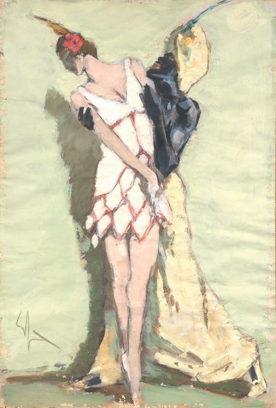 Enrico Sacchetti - Negro e ballerina
