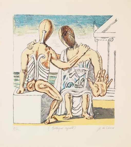 Giorgio de Chirico - Colloquio segreto