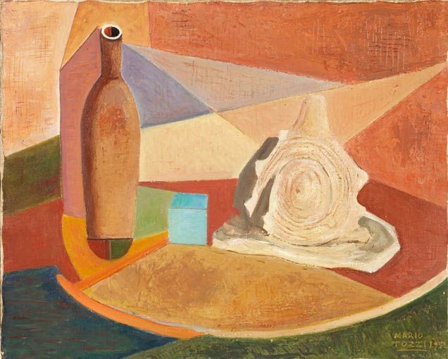 Mario Tozzi - Natura Morta con Conchiglia