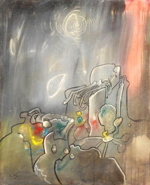 Roberto Sebastian Matta - Senza Titolo