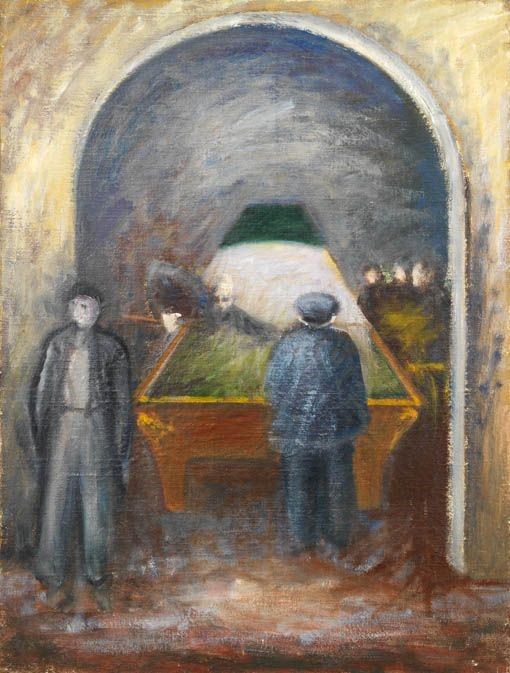 Ottone Rosai - Giocatori di Biliardo
