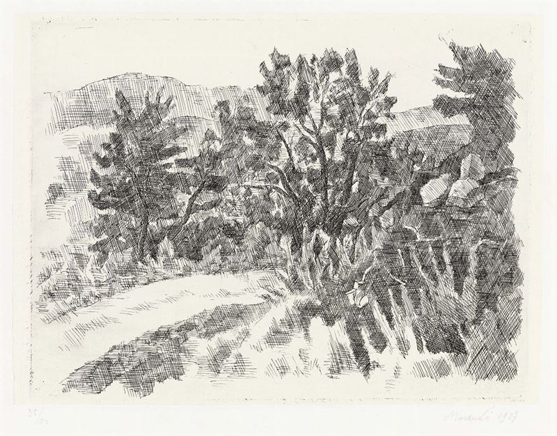 Giorgio Morandi - La Strada
