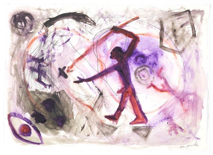 A.r. Penck - Senza Titolo