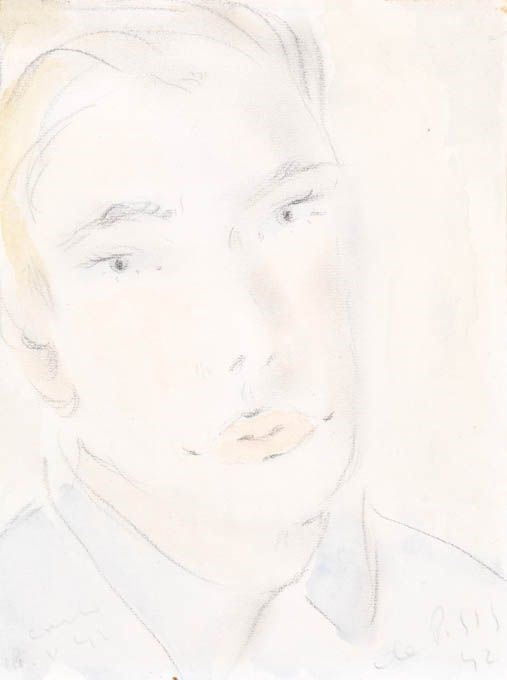 Filippo De Pisis - Ritratto