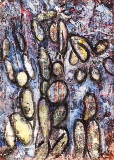 Personnages Dans un Bois