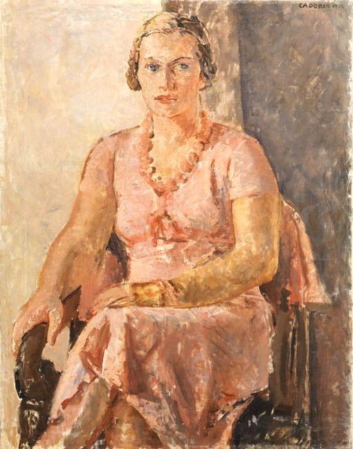 Guido Cadorin - Ritratto di Signora