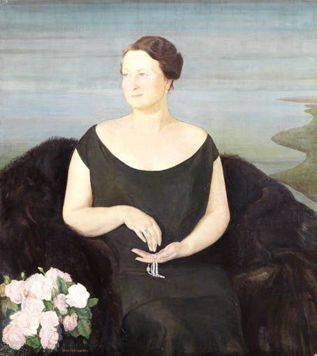 Guido Cadorin - Ritratto della Signora Giselda Pannunzio Protti
