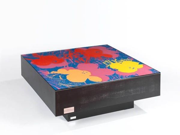 Andy Warhol (d'apr&#232;s) - Tavolo Flowers