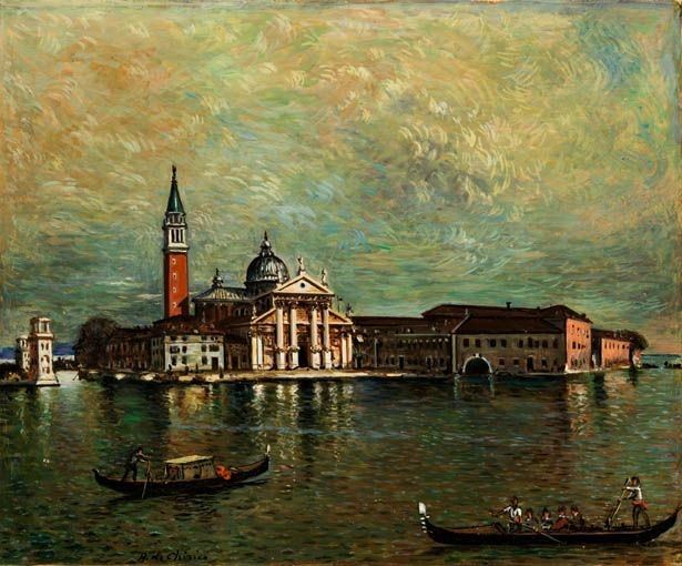 Giorgio De Chirico - Venezia, Isola di San Giorgio
