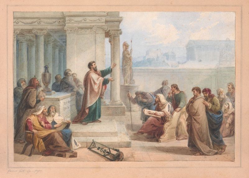 Giacomo Gritti - «predica di San Paolo» e «predica di San Pietro»