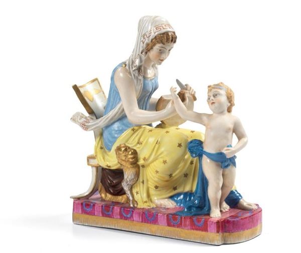 Dama con putto