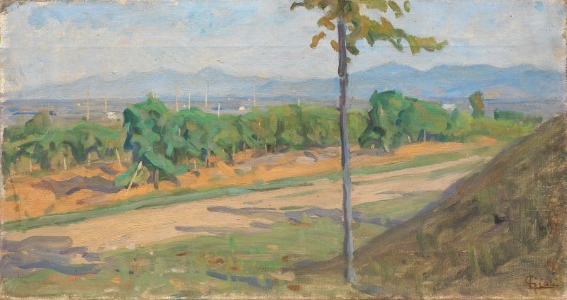 Luigi Gioli - Campagna Pisana