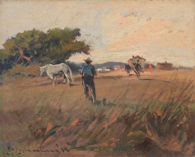 Carlo Domenici - Cavallo Bianco