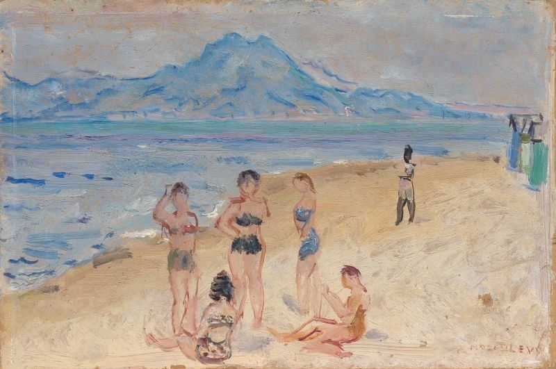 Moses Levy - Spiaggia di Tunisi (bou-kornine)