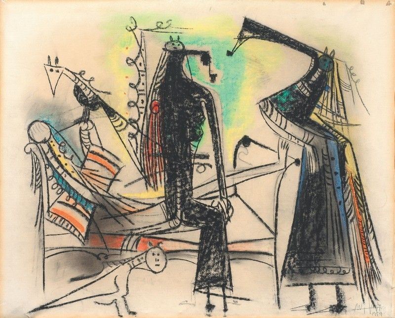 Wifredo Lam - Ça Va Mal